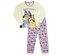 Girls Bluey Pyjamas Bedtime Character Nightwear (Bluey - Bedtime, 18-24 Months)