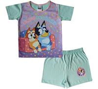 Girls Bluey Short Pyjamas (Bluey - Shorty Polka Dot, 4-5 Years)