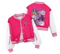 Girls Bomber Jacket Fall Fashion KK-Pop DD-Demon HH-Hunters Baseball Jackets for Kids Long Sleeve Anime Graphic Printed Tracksuits Coats Girls Streetwear Vintage Short Baseball Suit#12