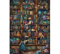 Girl'S Bookshelf Jigsaw Puzzle 2000 Piece, Puzzles for Adults 2000, The Impossible Challenge, Jigsaw Puzzle Games Classic Educational, Wooden Puzzles, for Home Wall Decoration Gift FNKL1-781
