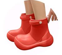 Girls Boots Size 4 - Skipper Ii - Solid Infant-Toddler Boot (Red 19 Years)