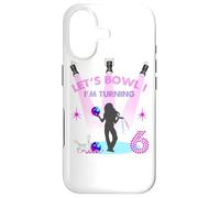 Girl's Bowling 6th Birthday Case for iPhone 17