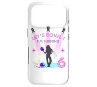Girl's Bowling 6th Birthday Case for iPhone 17 Pro