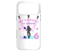 Girl's Bowling 6th Birthday Case for iPhone 17 Pro Max