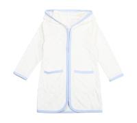 Girls Boys Bathrobe Swim Cover Up Zip Up Hooded Long Sleeve Coverup Kids Beach Towel Robe Kimono A Little Bit Dramatic Top Mean Girls (White, 4-5 Years)