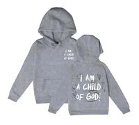 Girls Boys Hoodie Graphic Hoodies for Teen Casual Cute Soft Fashion Jumper Standard Fit Round Neck School Jumpers Oversized Long Sleeve Streetwear Grey