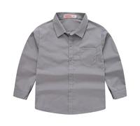 Girls Boys Long Sleeve Oxford Button Down Shirt Toddler Kids Solid School Uniforms Shirts Dressy Tops Casual Clothes Clothes Girls