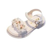 Girls Boys Sandals Open Toe Holiday Vacation Shoes Summer Flat Sandals Slippers Size 3 Dance For Wide Fit Sliders Indoor Outdoor Summer Autumn Children Size 4 5 6 7 8 9 10 11 12 (Beige,12)