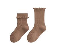 Girls Boys Socks,Kids Mid-Calf Socks,Solid Color Cotton Ribbed Socks,Sports Breathable Socks,School Socks,Ankle Socks for Toddler Children 1-5 Years,Kids Gifts