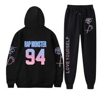 Girls Boys Tracksuit Athletic Sweatsuits Sweatshirt and Jogger Sweatshirt Sweatpants 2pc Set for Kids