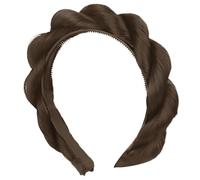 Girls Braided Hairband Hair Extensions Headband For Cosplay Street Photography Braided Bun Princess Coser
