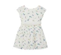 Girl's Butterfly Sleeve Dress with Jewel Detail s.Oliver Beige 4 years