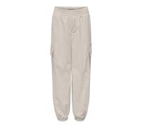 Girl's cargo Trousers Only Kogecho Parachute Beige 13 ans