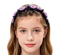 Girl's Cartoon Heart Headband for Holding Together | Simple hair styling headband for easy styling for school morning, photos, everyday life, gatherings, daughter, preschool B