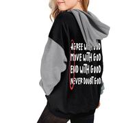 Girls Casual Oversized Pullover Hoodie Long Sleeve Sweatshirt with Front Pocket Comfortable Kids Tops Clothes Crop for Boys Coats 5-6 Years Teenage Navy