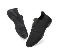 Girls Cheer Shoes Toddler White Cheerleading Shoes Lightweight Non-Slip for Cheer Competitions Practice Dance Gymnastics Size Children/Small Child 13.5 to Women 10, black, 8.5/9 UK