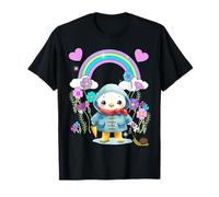 Girls Children Boys Nature Garden Rainbow Child Baby 60s T-Shirt