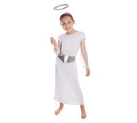Girls Childs Kids Angel Angle Christmas Xmas Nativity Fancy Dress Costume