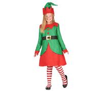 Girls' Christmas elf dress costume