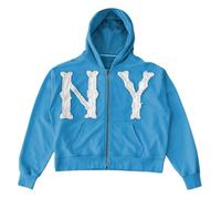 Girls Christmas Jumper Blue Fleece Gifts for 13 Year Olds Top Teen Girl Warm Anime Character Pullover Hooded Sweatshirt for Cozy Autumn Winter Kids Casual Wear