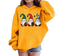 Girls Christmas Jumpers Oversized Funny Novelty Graphic Xmas Sweatshirt Round Neck Pullover Kids Girls Winter Long Sleeve Loose Cute Snowman Elk Print Pullover Tops Christmas Tree Xmas Tunic Top