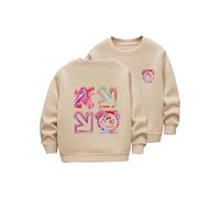 Girls Christmas Sweatshirt Cute Printed Long Sleeves Sweatshirts Casual Crew Neck Fall Winter Pullover Tops Toddler Clothes Casual Comfy Fleece Jumper School Warm Teen Girl Coat