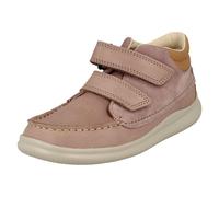 (UK 9.5 Child, Pink Combi (Pink)) Girls Clarks Casual Ankle Boots Cloud Tuktu - G Fit
