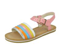 Clarks Boy's Girl's Finch Stride T Ankle Strap Sandals, Multicolour (Multicolour Lea Multicolour Lea), 7 UK Child