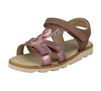 Girls Clarks Crown Brill Hook & Loop Sandals With Seahorse Motif