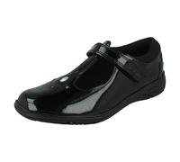 Girls Clarks Gem And Stars T-Bar School Shoes Relda Gem