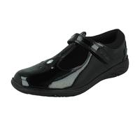 Girls Clarks Gem And Stars T-Bar School Shoes Relda Gem