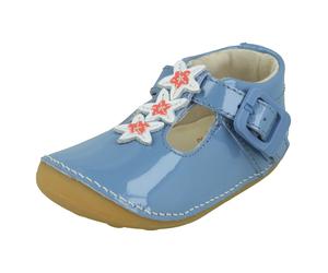 Girls Clarks Tiny Flower Casual First Shoes