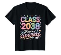 Girls Class of 2038 Born to Sparkle T-Shirt