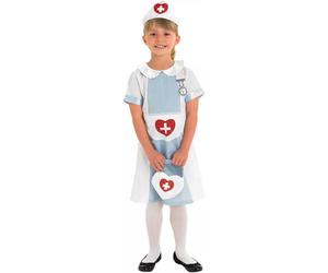 Girls Classic Nurse Costume