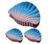 Girls Claw Clips - Seashell Design Hair Jaw Clamps For Women, Non-Slip 3 Piece Set | Fashion Hair Accessories For Wedding School Yoga Concert Prom Everyday Styling Date Night Holder