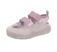 Girls Closed Toe Kids Mesh Summer Shoes Non Slip Breathable Hook Loop Adjustable Cute Princess Soft Sole Fashion Casual Outdoor Beach Sports Walking Protective Comfortable Trainers Size 10
