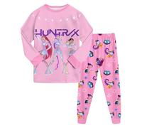Girls Clothes Pants Set Cartoon Demons Anime 222 Piece Sport Tracksuit Tops + Sweatpants Kids Clothing Outfit Suits