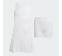 adidas Girl's GIRLS CLUB TENNIS CLIMACOOL DRESS, white, 5-6 Years