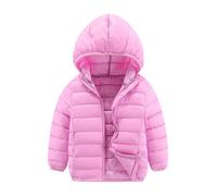girls coats age 9-10,Kids Girls Winter Jacket Padded Coat Hooded Quilted Girls' Coats Warm Shining Snowsuit Waterproof and Windproof Outerwear 3-17 Years,Purple,9 Years