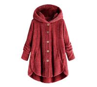 Girls' Coats Winter Hooded Jacket Thick Puffer Winters Jacket Teens Packable Hoody Padded Down Coats Solid Color Thermal Snow Windproof Outdoor Softshell Down Jackets with Pockets