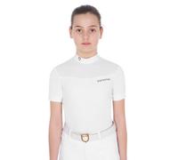 GIRLS' COMPETITION POLO SHIRT IN TECHNICAL FABRIC