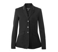 Girls' competition riding jacket in jersey Equetech Deluxe