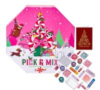 Girls Cosmetics Advent Calendar 2025- 24 Days of Beauty Gift Set with Eyeshadows, Blusher, Mascara, Lip Gloss, Balms, & More - Christmas Gifts for Kids, Make-Up Advent Calendar 2025