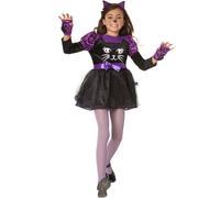 Girls Costume Cute Cat Kitten Kitty Animal Tutu Fancy Dress Carnival Halloween