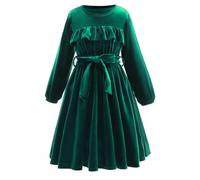 Girls Costume for Halloween Kids Toddler Baby Girl Dress Vampire Black Witch Dark Fancy Up Dresses Age 5-13 Years