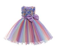 Girls Costume for Halloween Long Sleeve Tutu Dress Kids Gothic Witch Devil/Bat/Pumpkin/Clown Vampire and Outfit Girl Movie Character Costumes Spooky