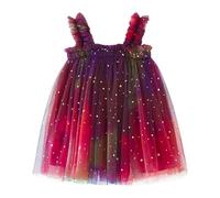 Girls Costume for Halloween Long Sleeve Tutu Dress Witch Black Girl Fancy Teens Party Dresses Age 5-13 Years