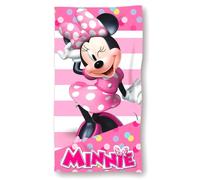 Girl's cotton beach towel Disney Minnie Rose 70x140 cm