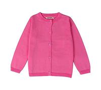 Girls Crewneck Cardigan Sweater Knit Button Dowm Long Sleeve Jacket Coat Soft Solid Color Tops Fall Winter Outwear (C, 18-24 Months)
