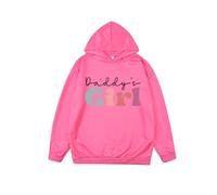 Girl's Crewneck Sweatshirt Cute Printed Long Sleeves Hoodies with Pocket Casual Crew Neck Fall Winter Pullover Tops Toddler Clothes Comfy Jumper School Warm Teen Girl Sweatshirts
